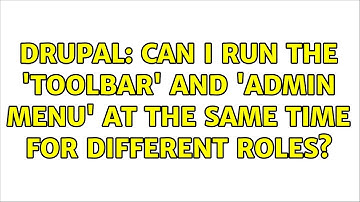 Drupal: Can I run the 