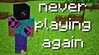 I was too scared to finish this Minecraft mod