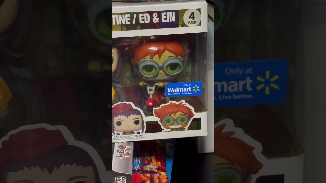 Cowboy Bebop 4 Pack Funko Pops (Walmart Exclusive)