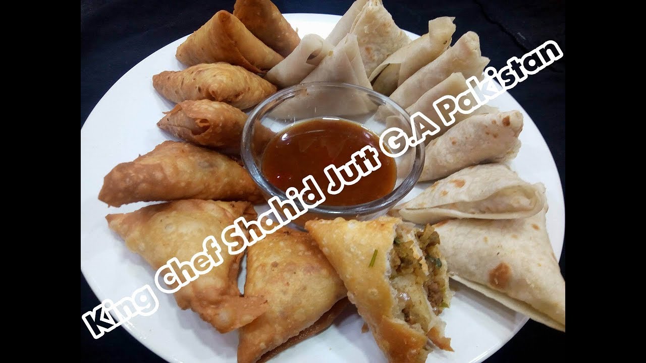Kharadar Ka Mashoor Baba Paak Ka Qeema Samosa ( King Chef Shahid Jutt G.A Pakistan)