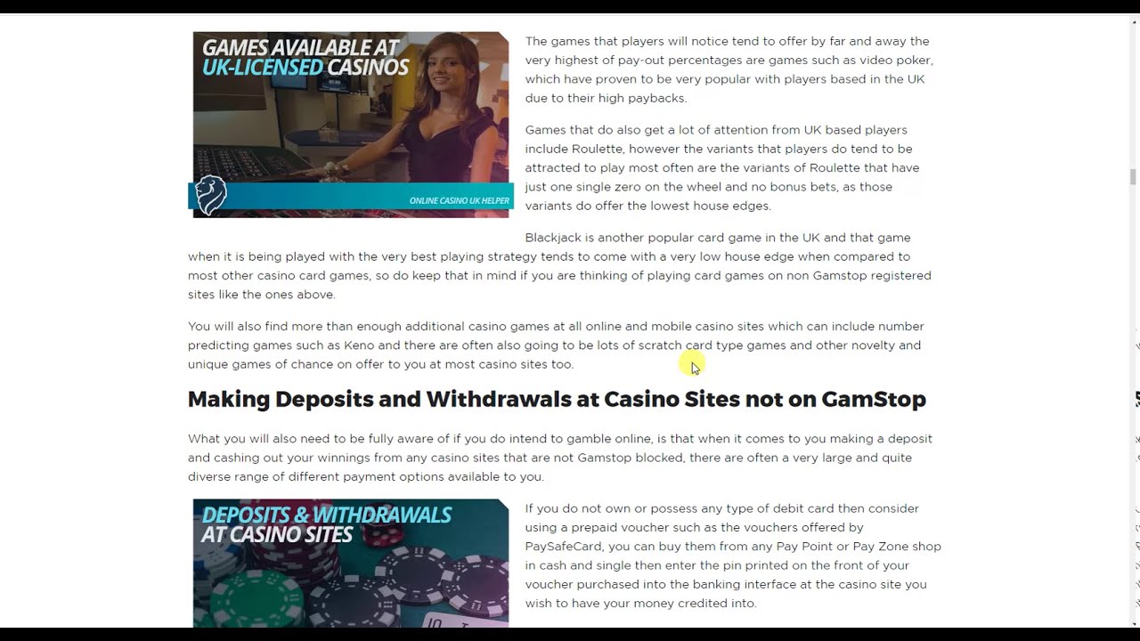 Non Gamstop Casino Sites 2023 - Relax, It's Play Time!