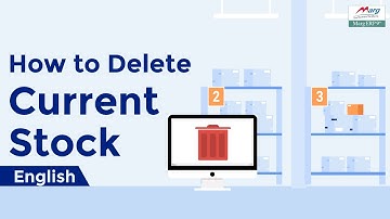 How to Delete Current Stock [English]