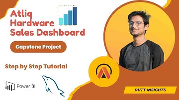 Atliq Hardware Sales Analysis: MySQL to Power BI Dashboard Tutorial | Dutt Insights