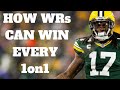How WRs Can Win Every 1on1 Battle