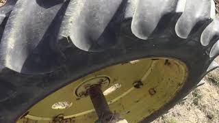 Pulling the disc with the 1952 John Deere 60