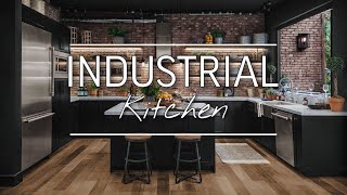 Industrial Kitchen Interior Design // Industrial Design