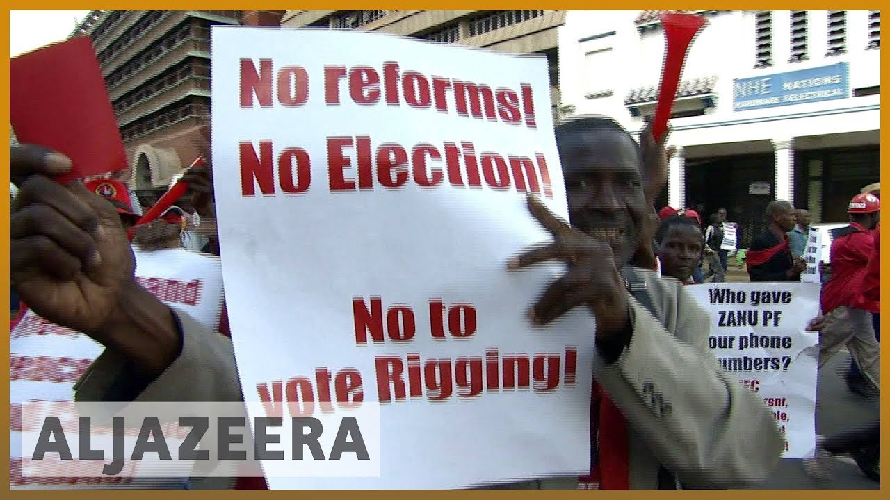 🇿🇼 المعارضة في زيمبابوي تحث على إجراء انتخابات نزيهة قبل التصويت التاريخي | الجزيرة الإنجليزية