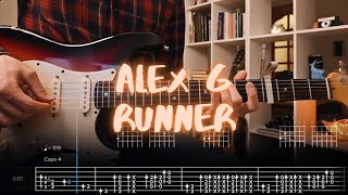 PDF Sample Runner Alex G Сover / Guitar / Lesson guitar tab & chords by Egor 5287.