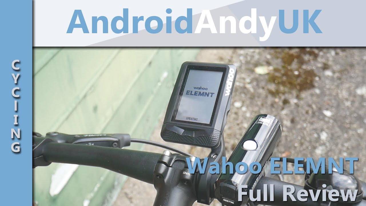 wahoo fitness elemnt gps bike computer