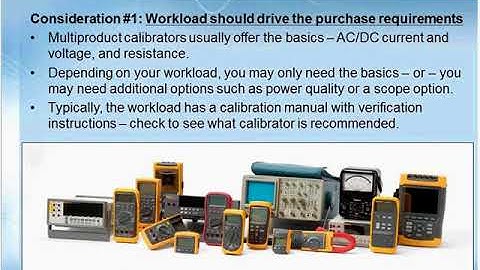 Shopping for a Multiproduct Electrical Calibrator – What you need to know