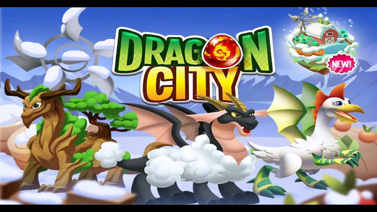 Dragon City - Winter Farm Island | All Dragons + Tutorial !!!