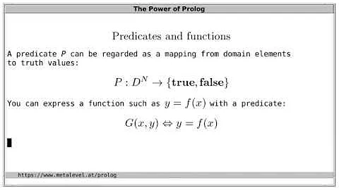 Prolog Predicates