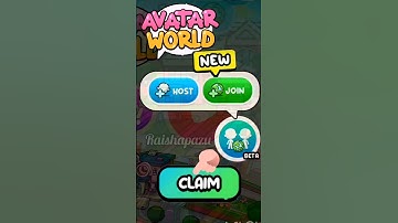 Avatar World New Update Tutorial FREE Multiplayer #avatarworld #pazu #pazugames #shorts