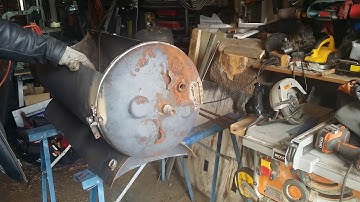 DIY Maple Syrup Evaporator Pt 3 The Firebox is Done!