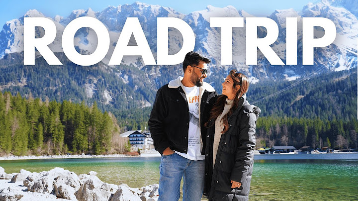 Our First Road Trip in Germany ✨ Indian–South American Couple ❤️ Eibsee