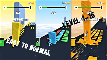 STACK COLORS GAMEPLAY WALKTHROUGH #1 | LEVEL 1-15