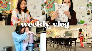 TEACHER VLOG | morning routine, deep chats & conference week!