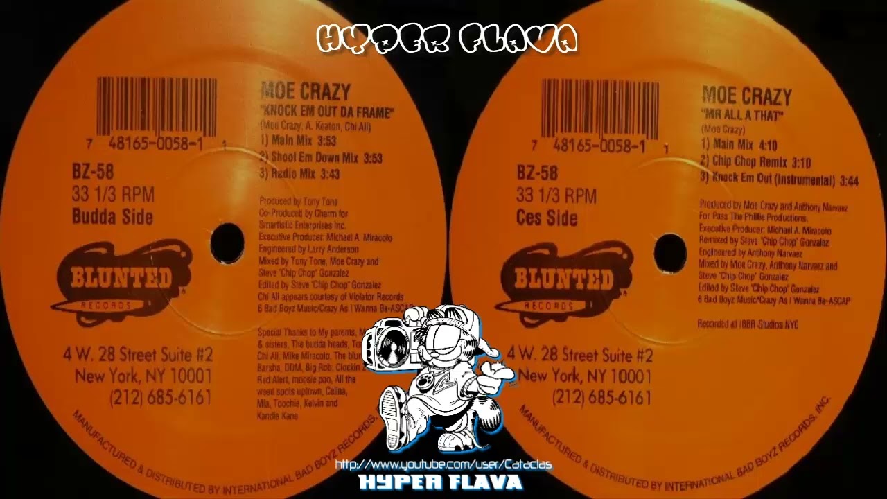 Moe Crazy (Dirty Face Angels) - Knock 'Em Out Da Frame / Mr. All A