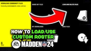 Madden 24 - How To Load and Use Custom Roster For Franchise