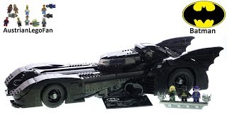 LEGO Batman 76139 1989 Batmobile - Lego Speed Build Review