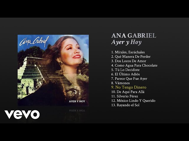 Ana Gabriel - No Tengo Dinero (Cover Audio) class=