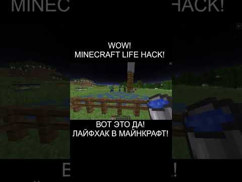 Видео: WOW!MINECRAFT LIFE HACK!СБЕЖАЛ ОТ ЗОМБИ!ВОТ ЭТО ДА!ЛАЙФХАК В МАЙНКРАФТ #minecraft #shorts