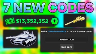 *NEW* WORKING ALL CODES FOR War Tycoon IN 2024 APRIL! ROBLOX War Tycoon CODES