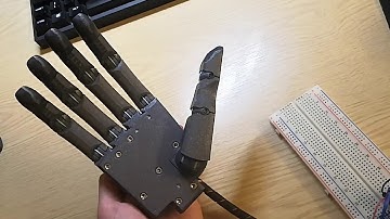 3D Printed Arduino Servo Robot Hand - ARX Hand Project MK0S