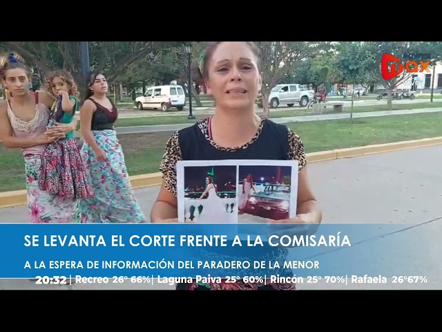 Búsqueda de adolescente Gitana: levantaron el corte al aguardo de novedades en el pueblo de Videla