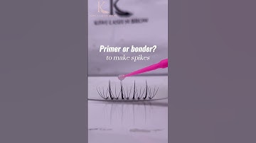 Primer or bonder to make spikes?