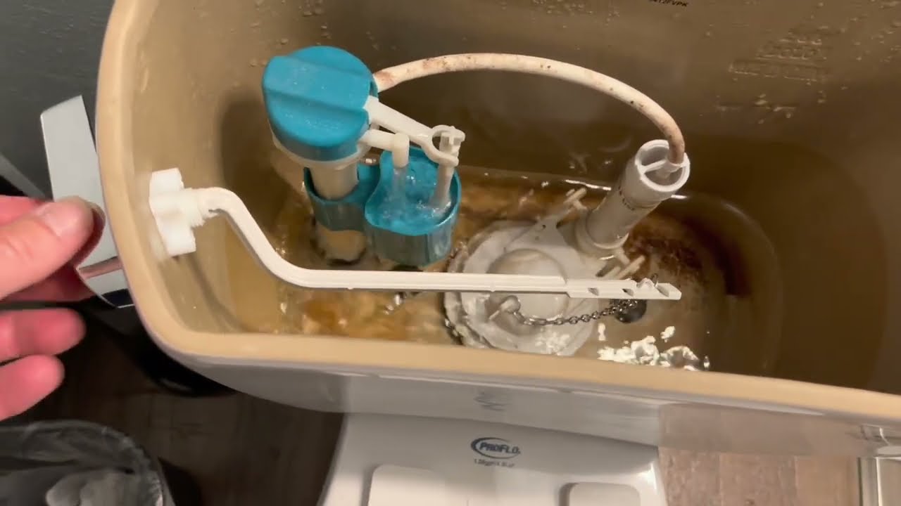 How To Replace A Toilet Handle - Side Mount. Fast, Easy, Cheap!