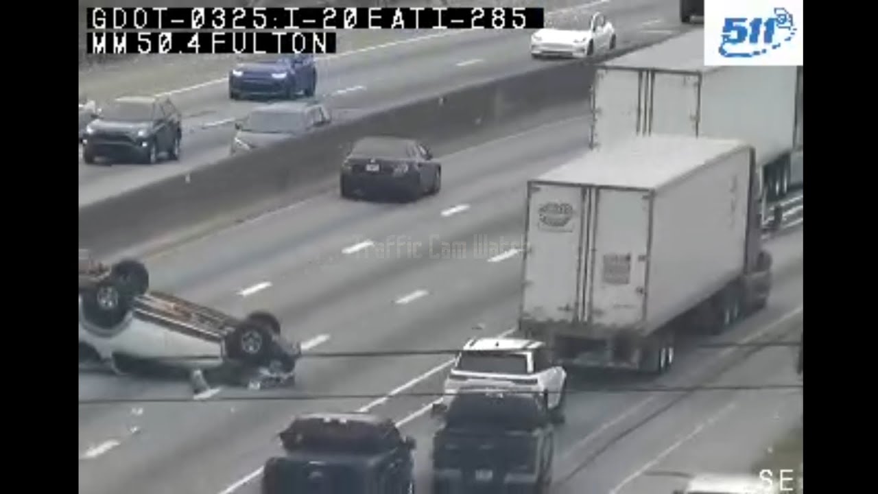 Georgia: Bad Driver Crashes Into Tractor Trailer, Rips Half Of Roof Off ...