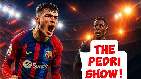 Pedri the Game Controller: How One Midfielder Transforms Barcelona | Dr Goal