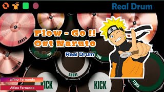 Flow - Go..!! (Naruto Ost) Real Drum Cover