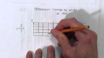 PERMUTATIONS COUNTING THE NUMBER OF PATHS
