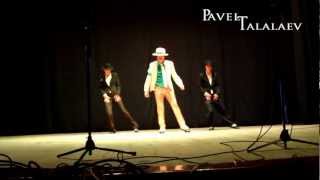 Michael Jackson Impersonator Pavel Talalaev «History tribute show» Smooth Criminal-Petropavlovsk
