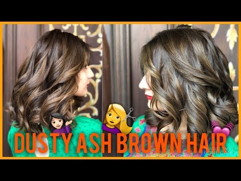 Dark To Light Dusty Ash Brown New Hair Color Anushae