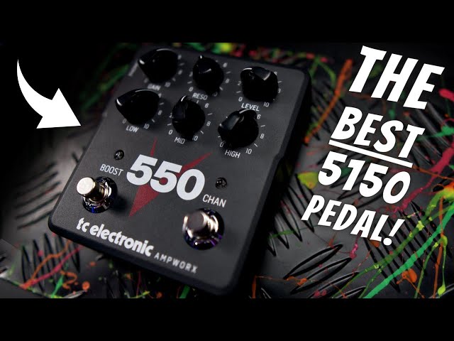 5150 High Gain in a Pedal! TC Electronic 550 Ampworx - YouTube