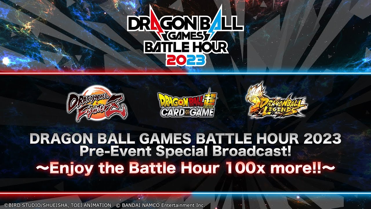 New Info on DRAGON BALL Games Battle Hour 2023!]