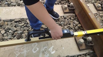 Digital Track Gauge for gauge measurement
