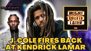J. Cole Responds to Kendrick Lamar on '7 Minute Drill' #MightDeleteLater