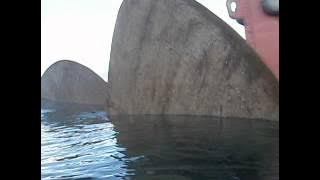 big ship propeller broken