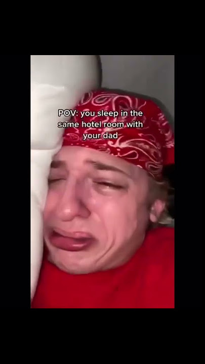 When your dad snores
