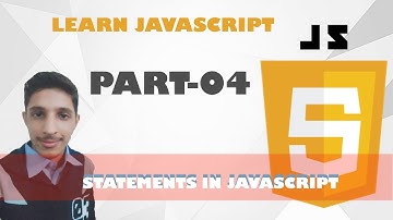 04 - Statements in JS | JavaScript tutorials for beginners in Urdu/Hindi| Yazdan Haider