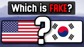 Угадай, какой флаг фальшивый (Часть 2) | Викторина по флагам