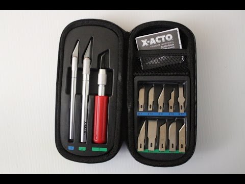 Harbor Freight Gordon X-Acto/Hobby Knife Set Review 