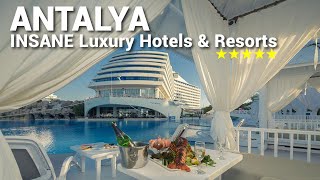 TOP 10 INSANE Luxury 5 Star Resorts And Hotels In ANTALYA , TURKEY | PART 2