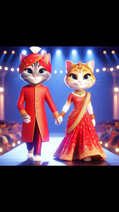 Cats wear different culture dresses #cat #calture #dresses #growupmyaccount #shorts