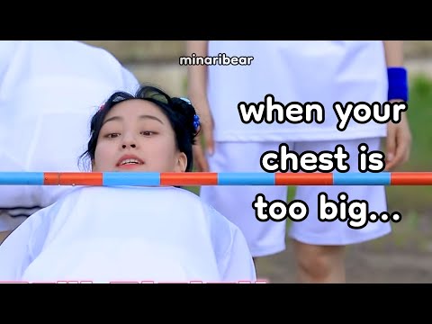 jihyo's chest made her lose 😭