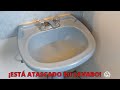 CÓMO DESTAPAR UN LAVABO ¡SIN HERRAMIENTAS, FÁCIL Y RÁPIDO!